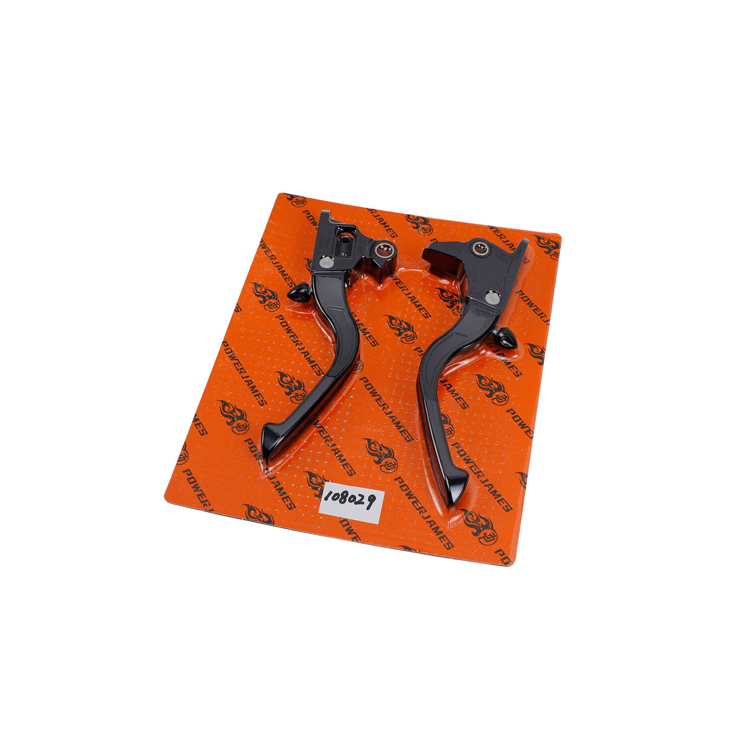 Black Adjustable Brake Clutch Levers for Harley Softail Fat Boy FXFB FXLR FLHC