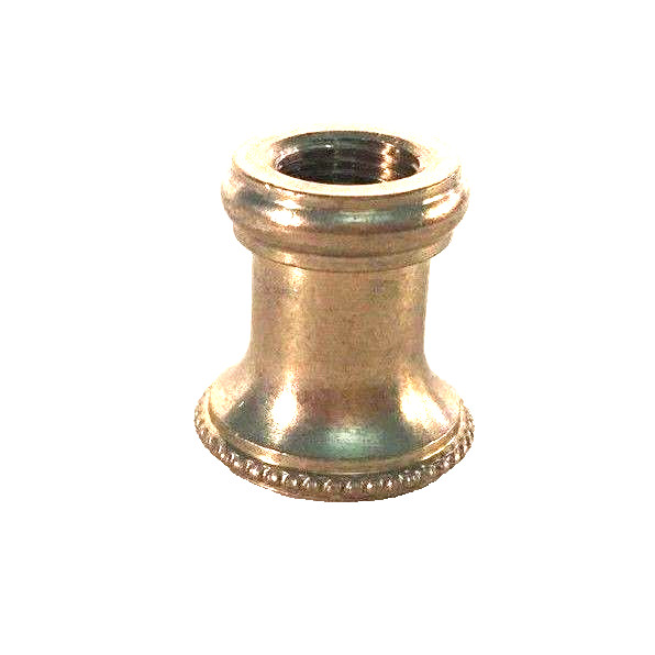 7/8" Solid Brass Beaded Neck Tap1/8IPS (threaded)- Unf. NEW spindle coupling