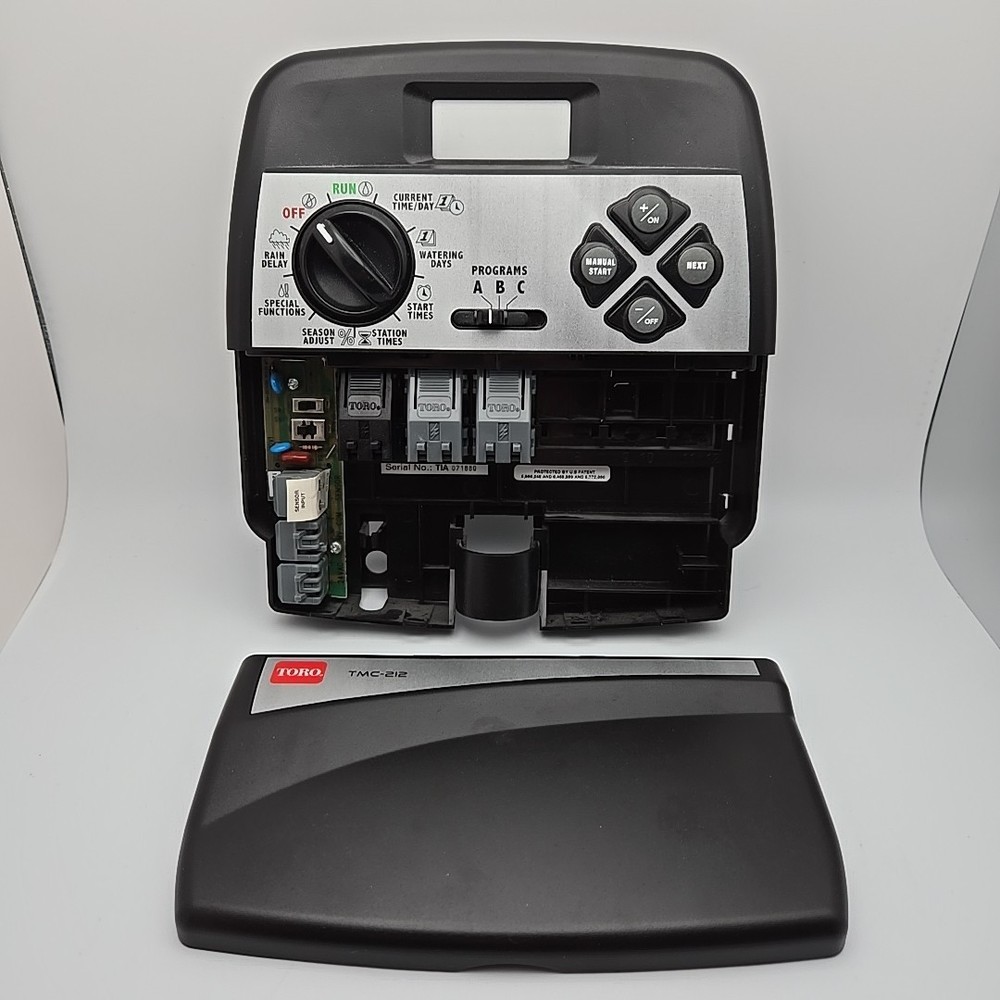 Toro TMC-212 Irrigation System Indoor Controller w/ 6 Zones + Instructions Guide