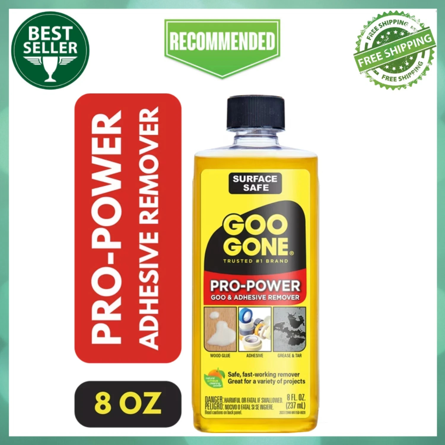 Goo Gone 8 oz. Pro Power Adhesive Remover
