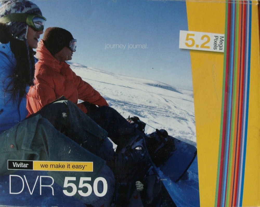 Vivitar DVR 550 5.2 Megapixels Digital Video Camera
