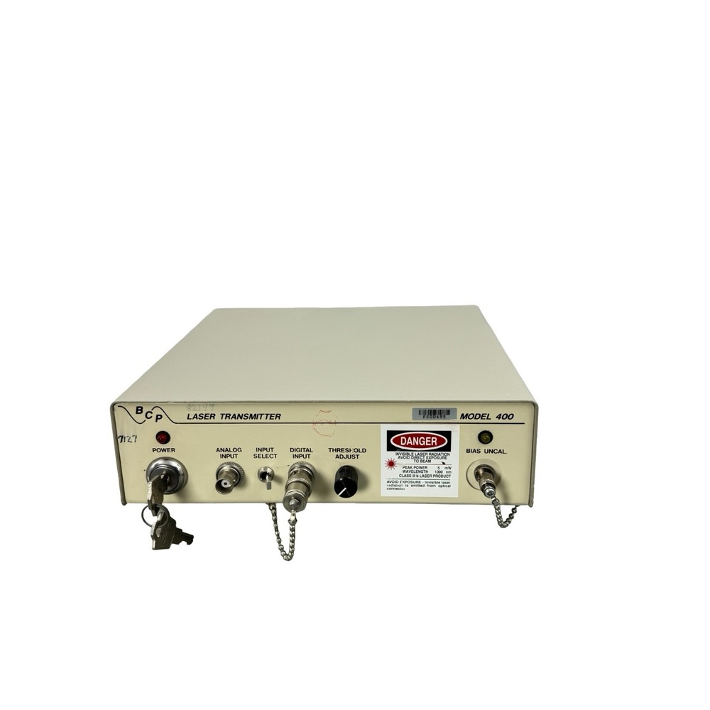 Broadband Communication Laser Transmitter Model 400