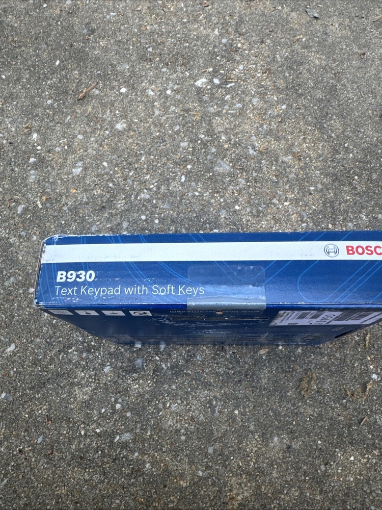 Bosch B930 Text Keypad with Soft Keys