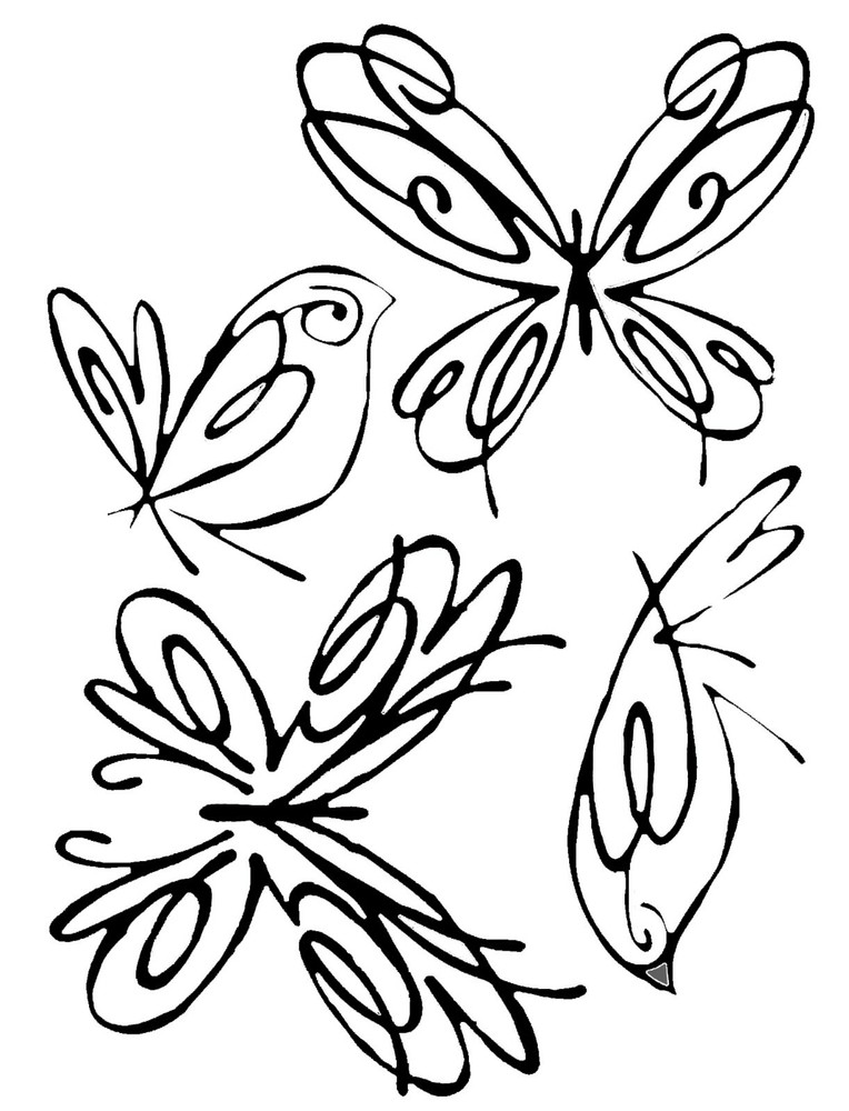 Sizzix Thinlits Flight of Fancy 4-pc #665037Retail $22.99 by Pete Hughes