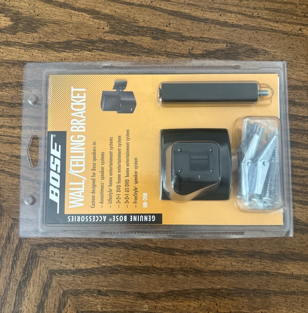 Bose UB-20B Wall Ceiling Bracket Speaker Mount Black New