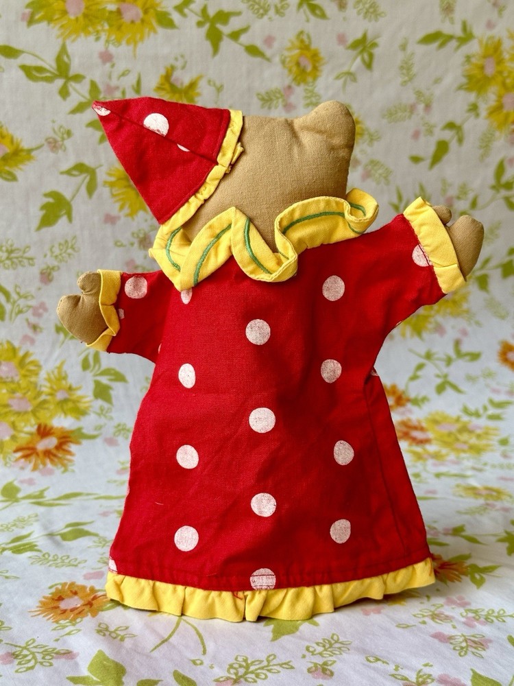 VTG Clown Bear Hand Puppet