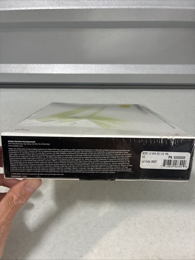 Adobe Acrobat 3D Professional Windows NEW/ SEALED