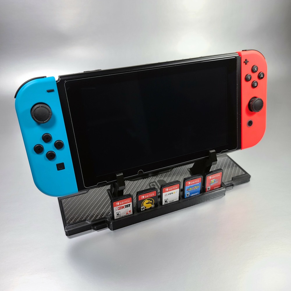 Custom Display Stands for Nintendo Switch Console and Joy-Con Grip - 3D Printed!