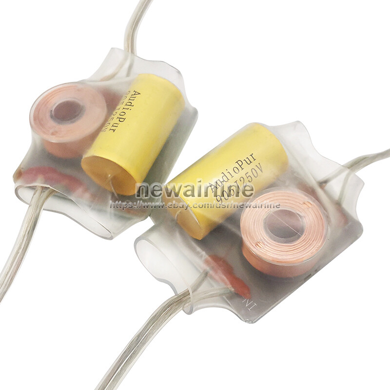 2pcs 150W One Way Second-Order Tweeter Frequency Divider Crossover Filter