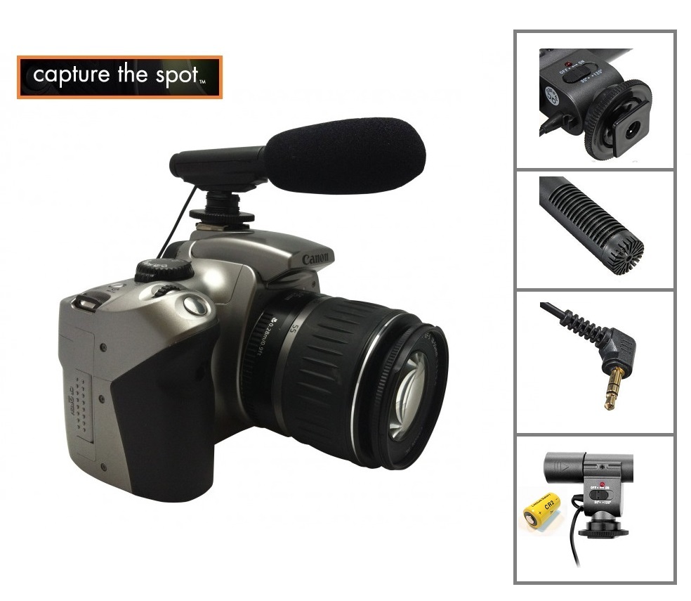 Professional Mini Condenser Microphone For Fujifilm X100s