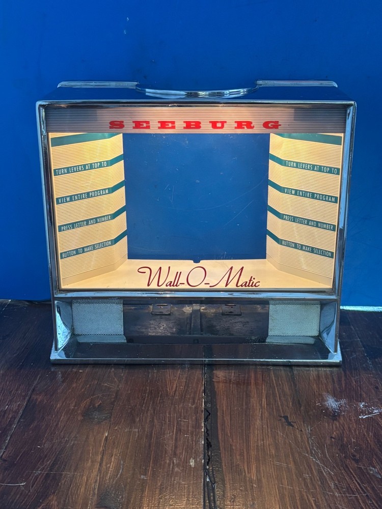seeburg  wallbox 3w100 cover