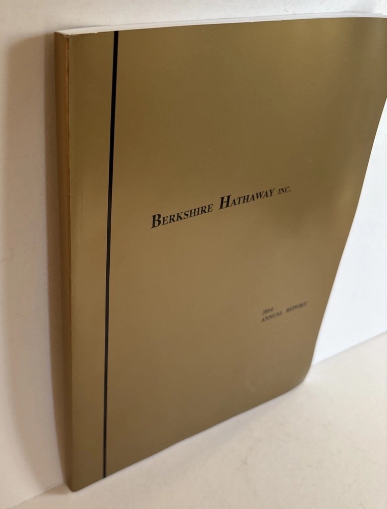 2014 Berkshire Hathaway Annual Report 50th Anniversary Warren Buffett Profitable