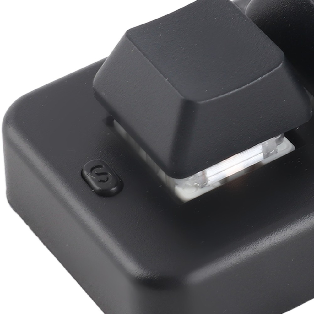 Black 3 Key Keypad RGB Backlit 3 Keys USB Interface Mini Mechanical Program