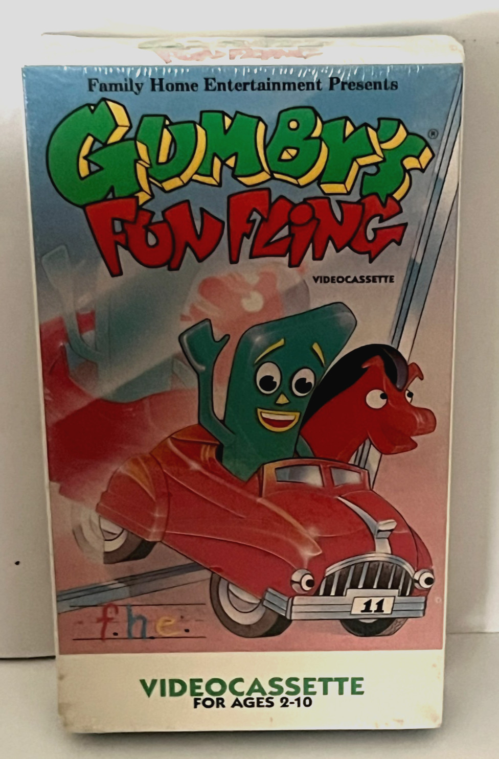 Gumby's Fun Fling 1986 Vhs Family Home Entertainment Kids