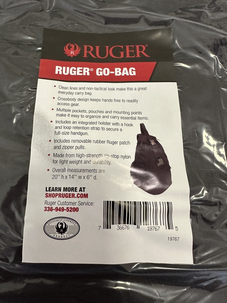 Ruger Discreet Carry Go-Bag