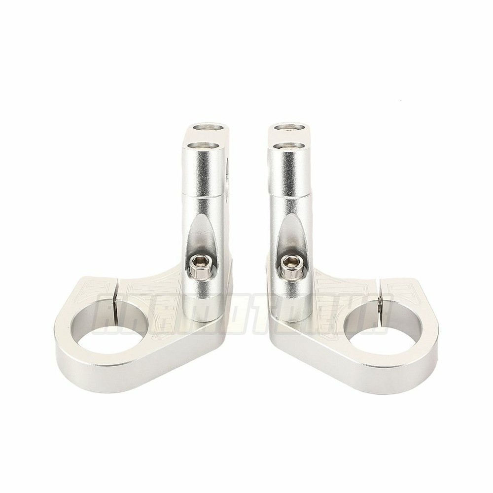 Motorcycle Universal Upper Triple Tree Fork Clamp Top Yoke For 41mm Fork