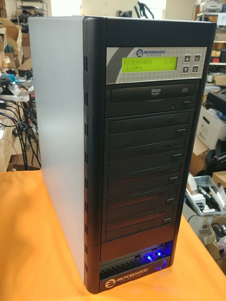 Microboards Technology QD-DVD-125 1:5-bay CD DVD Disk Copier Duplicator (*)