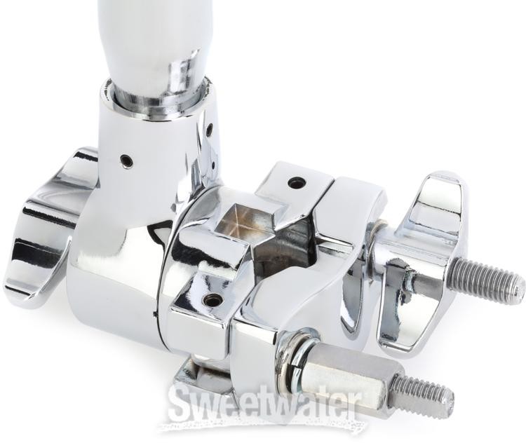 DW Single Tom Mount with Angle Adjustable "V" Clamp