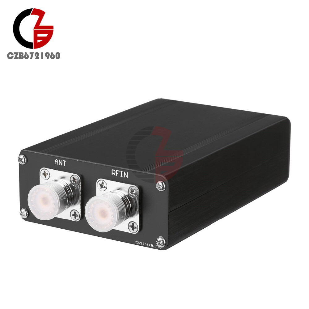 Auto Antenna Tuner 100W 1.8-50MHz 0.96''/0.91" OLED Display ATU-100 with Shell