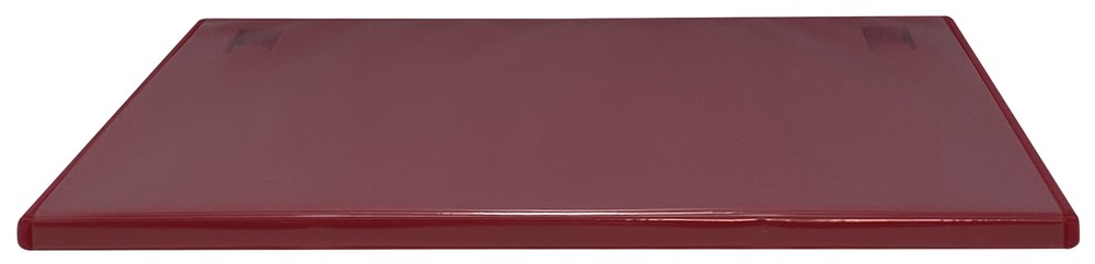 10 SLIM Solid Red Color Single DVD Cases 7MM ** 1-3 DAY