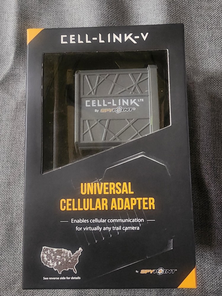 New SPYPOINT CELL-LINK-V Trail Camera Cellular Adapter - Gray