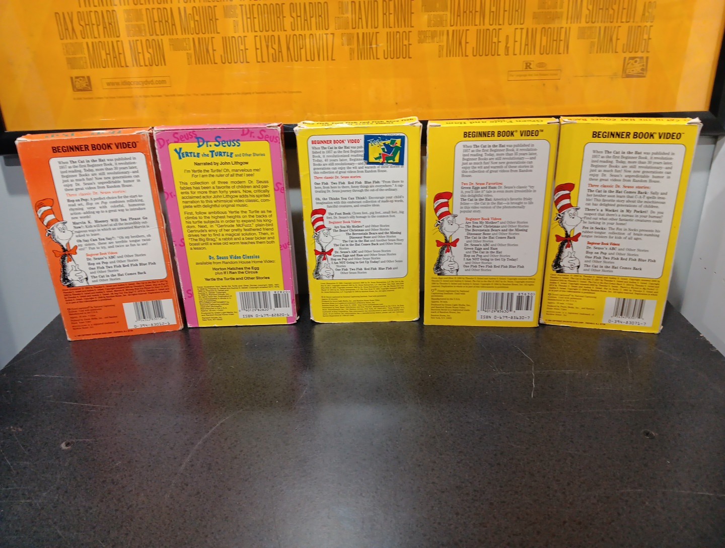 Dr Seuss Vhs Lot Rare