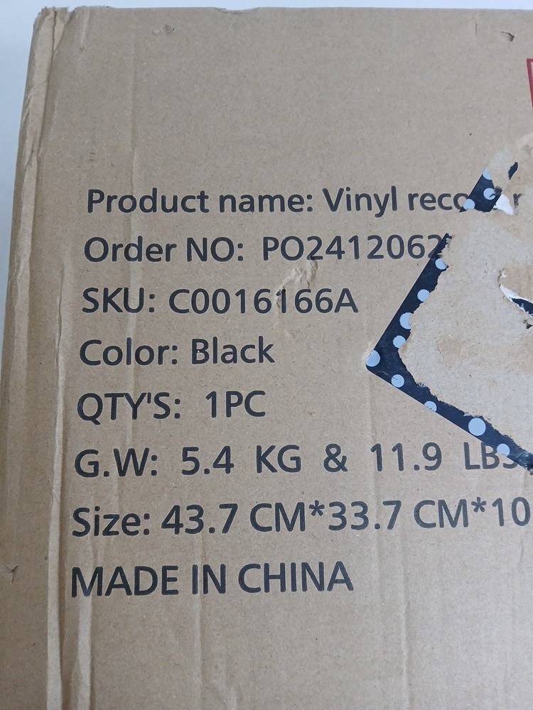 Vinyl Record Player Stand Record Storage