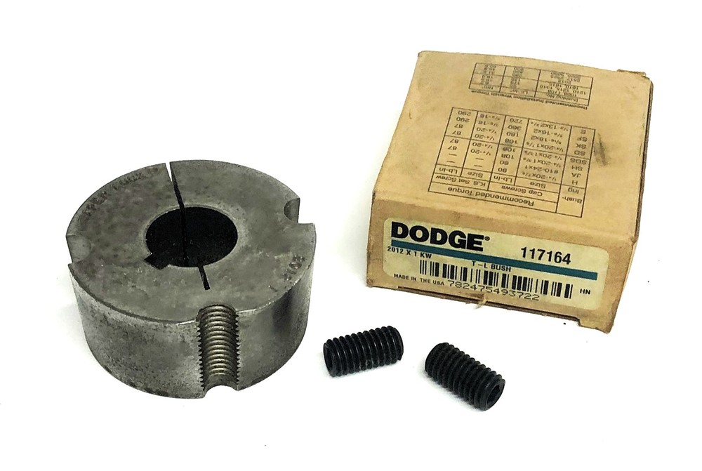 Dodge Taper-Lock Split Bushing 2012X1 KW (117164) NOS