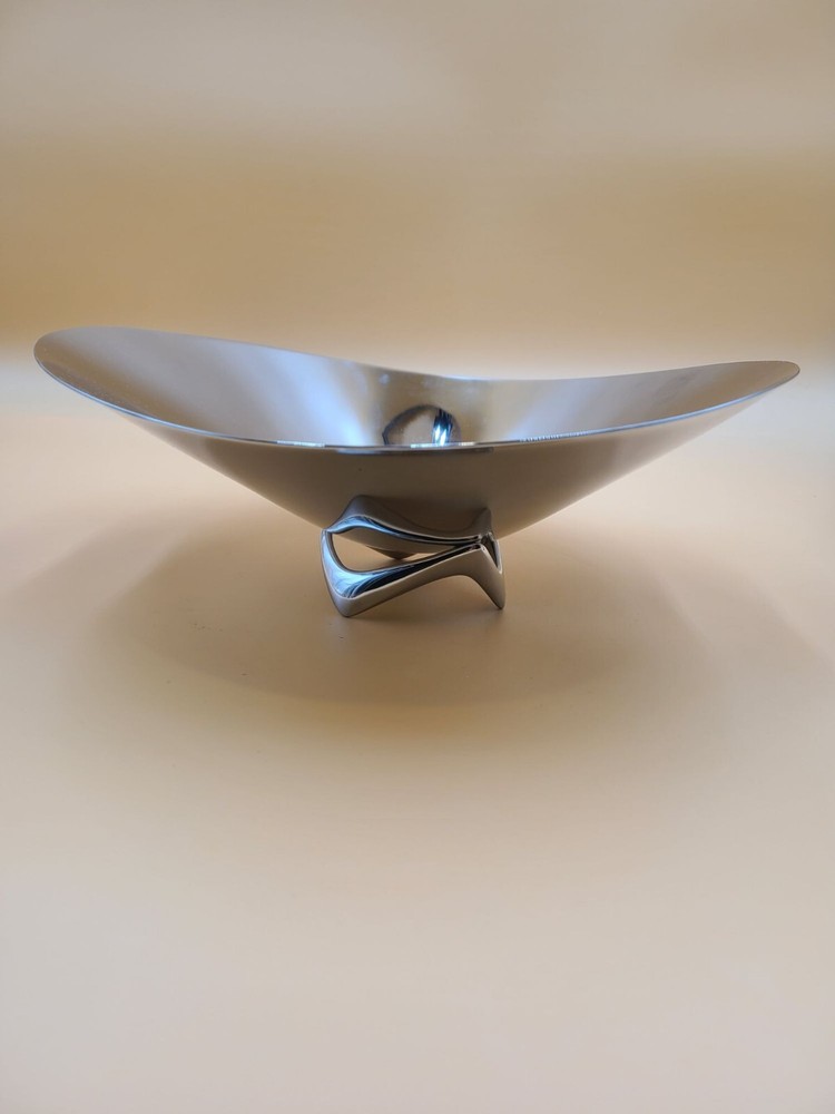 Georg Jensen Hk Wave Bowl, Large - Silver DAMAGED BOX