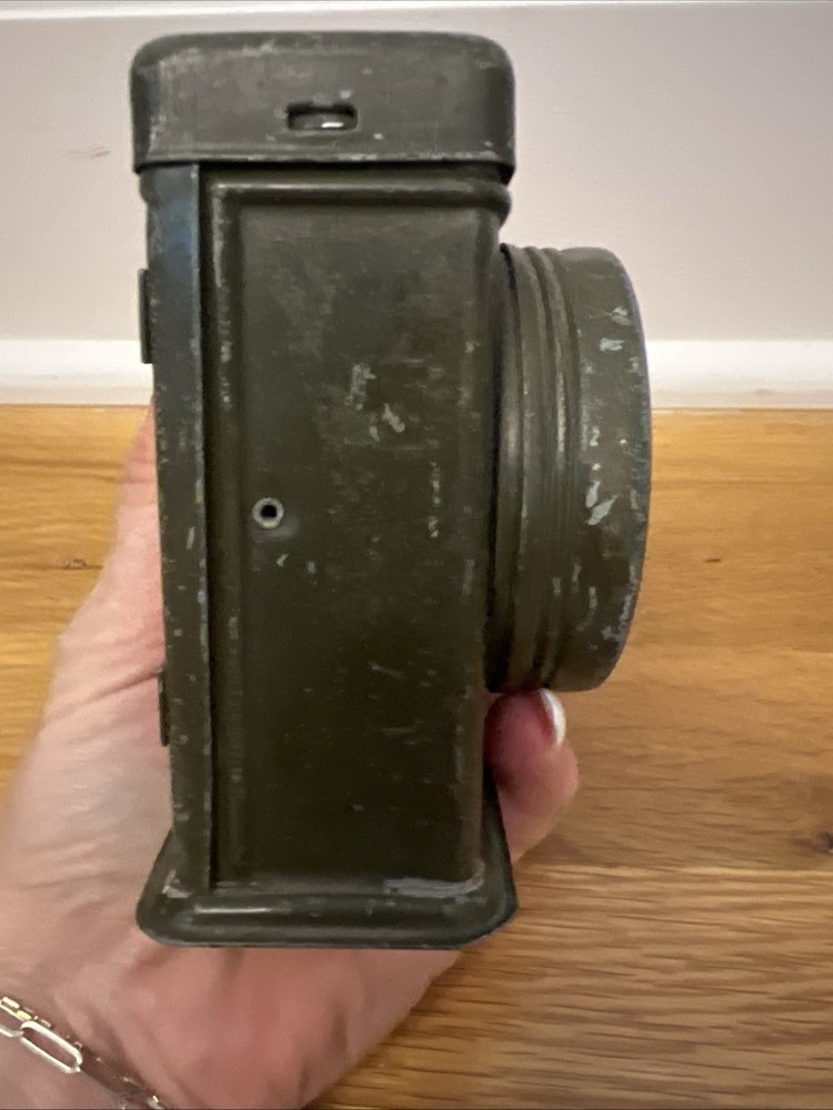 Antique WW2 Chestlite Adjustable Working Flashlite