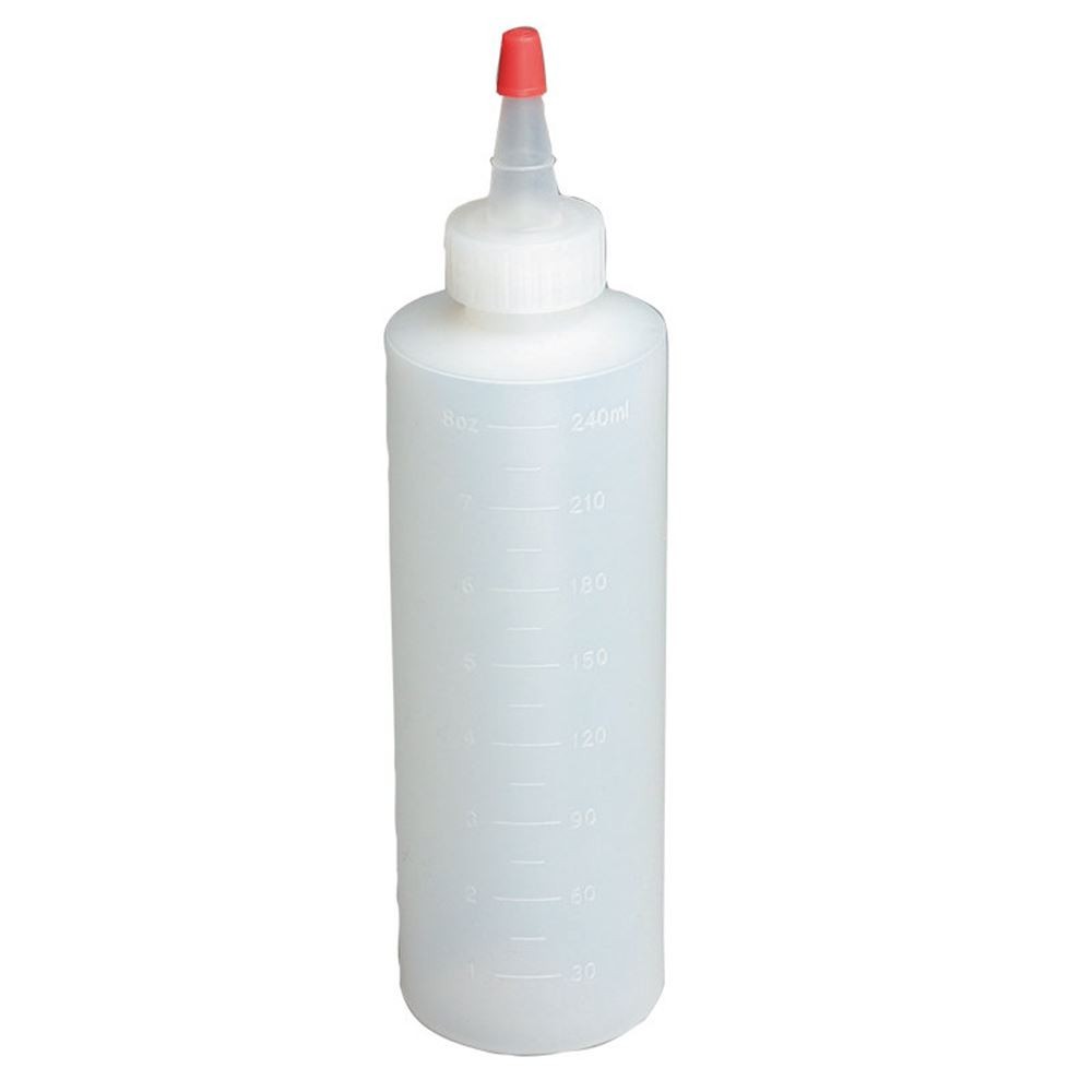Plastic Squeeze Solvent Bottle - 8 oz