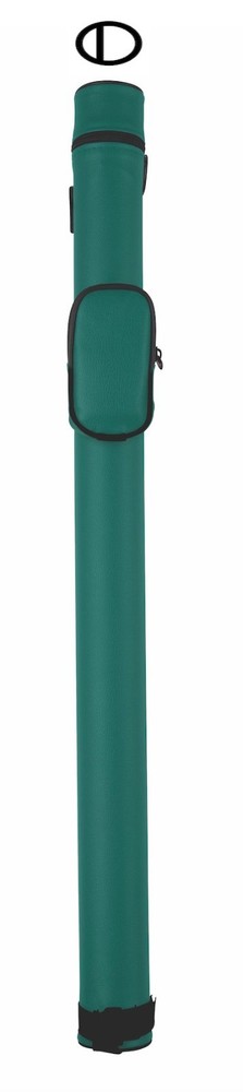 TNT Hard 1x1 Pool Cue Case. Green