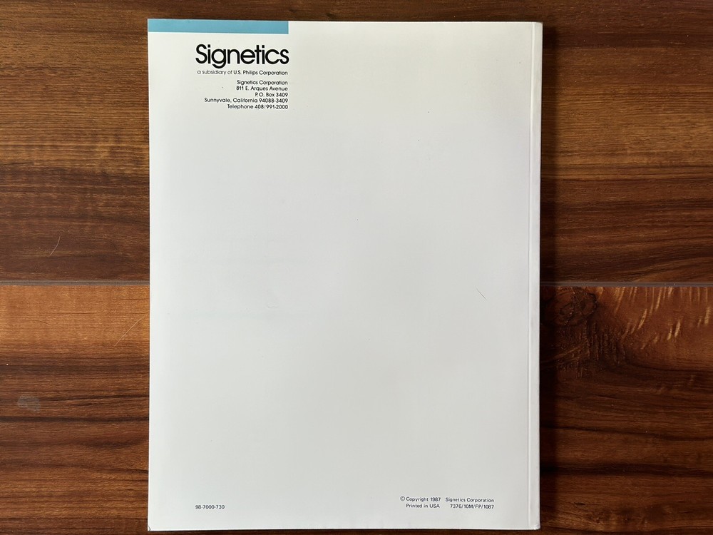 1987 Signetics Designing Made Easy Programmable Logic Sequencers PLS168A/PLS179