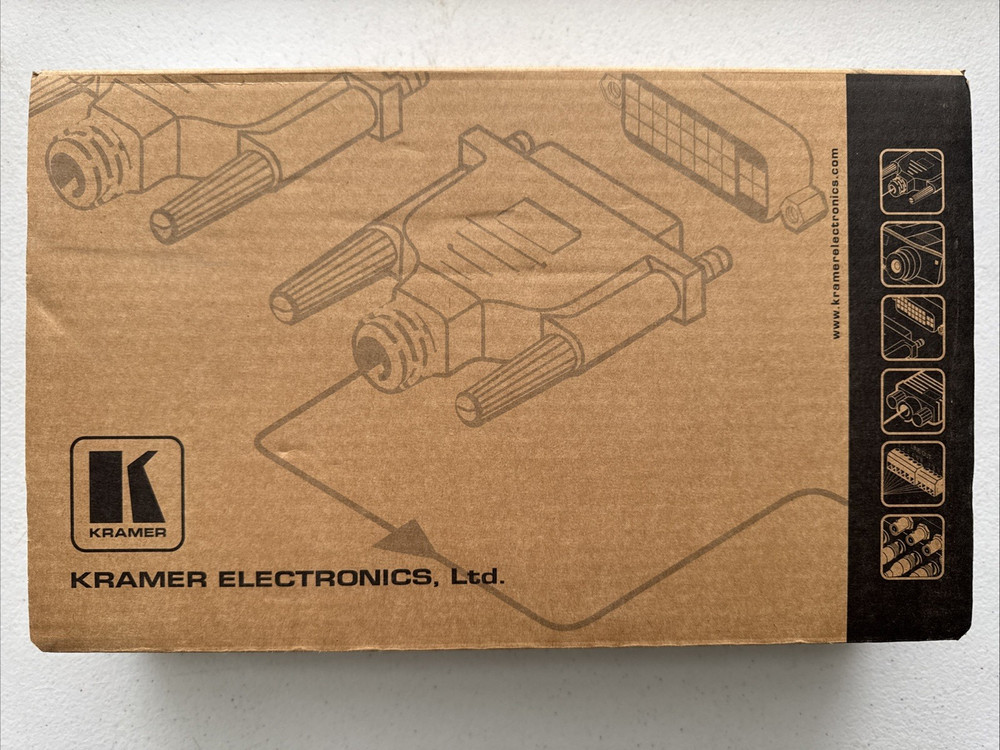 New KRAMER Electronics Mega Tools KR-VM-400HDCP 1:4 DVI Distributor Amplifier