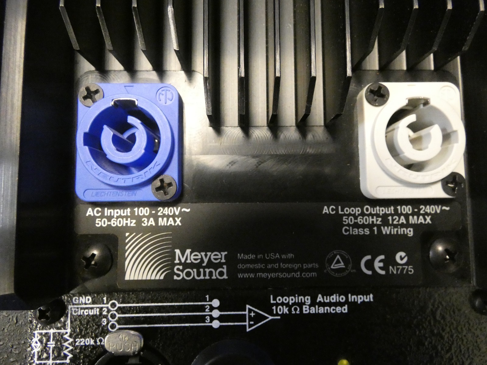 Meyer Sound UP Junior Powered Loudspeaker QTY 2 w/Power Cords, Pelican 1640 Case