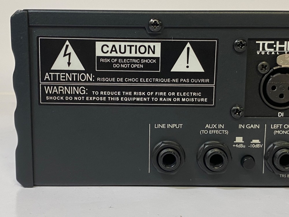 TC Helicon VoicePrism Plus Vocal Formant Pitch Processor *SHOWN WORKING