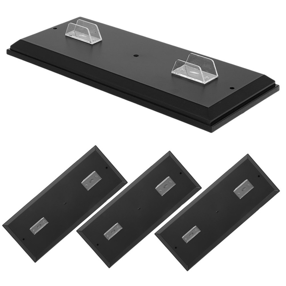 4 Pcs Motorcycle Model Storage Rack Plastic Base for Models Display Stand