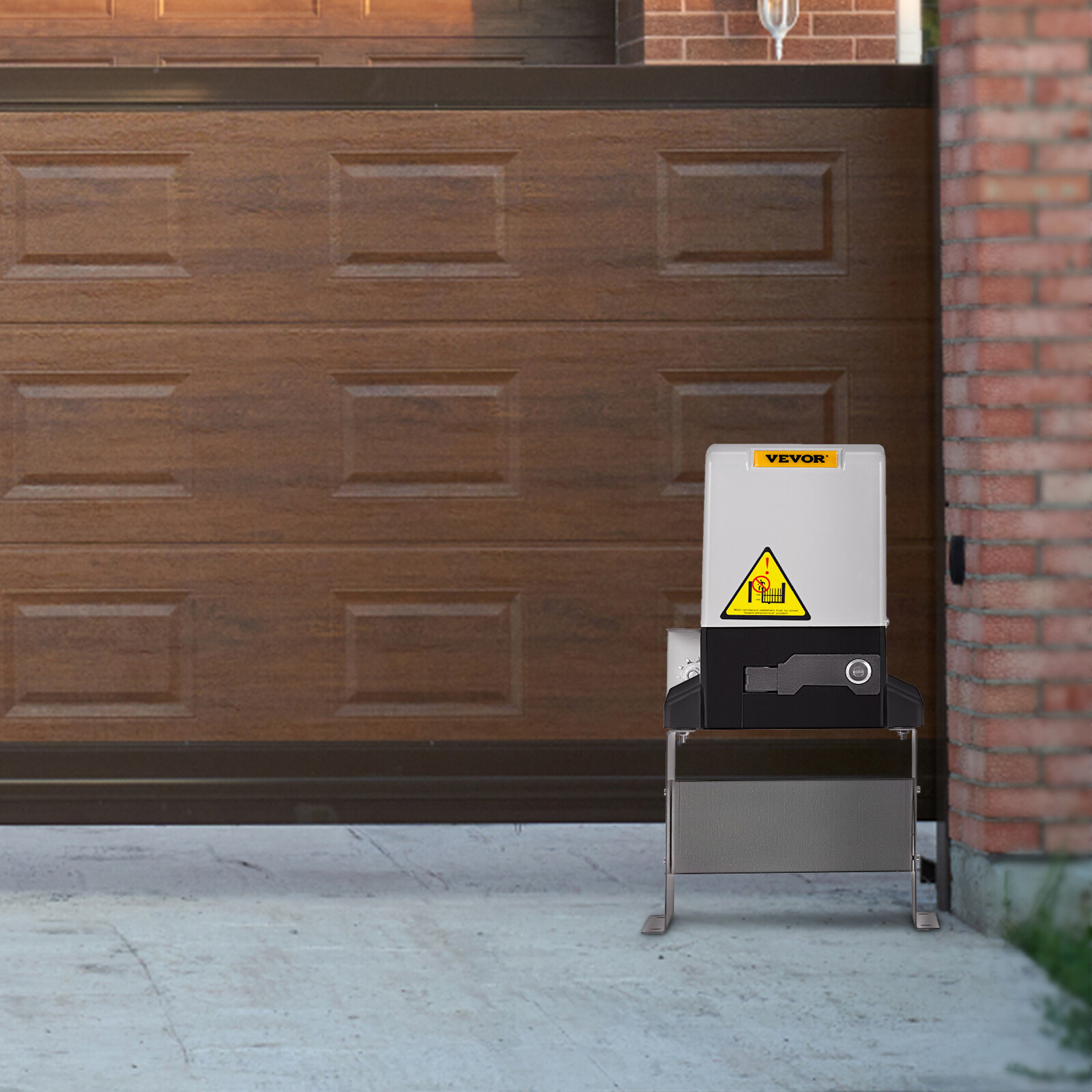 VEVOR 1400Lbs Automatic Sliding Gate Opener Electric Door Operator w/ 2 Remotes