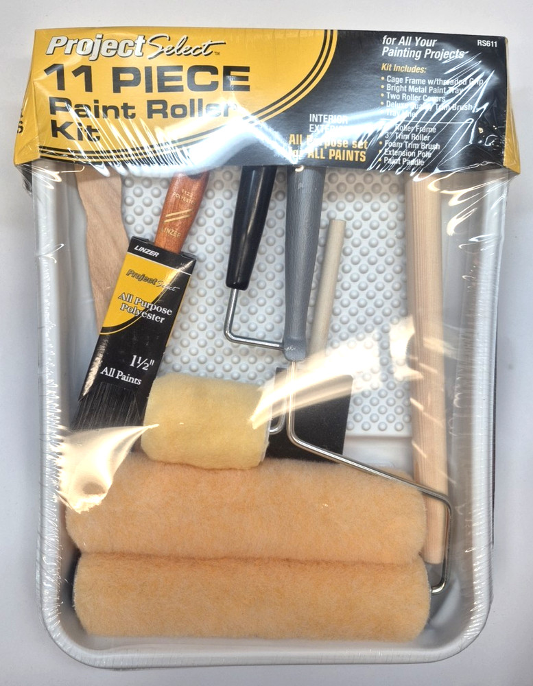 Linzer 11-Piece Paint Roller Tray Set