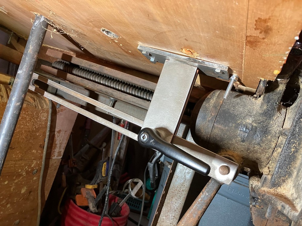 Emmert K1 pattern maker's vise new tilt bracket