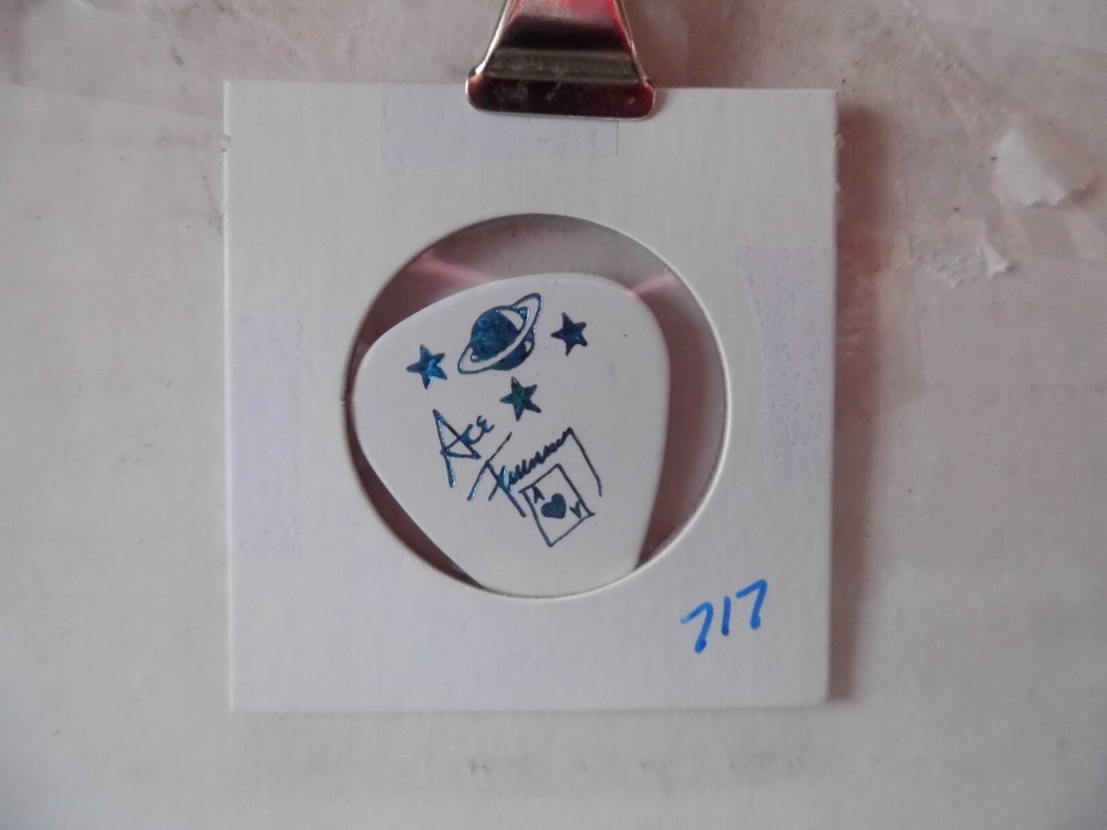 KISS "ACE FREHLEY" 10/4/00 GUITAR PICK~READ DESCRIPTION #9 ~5