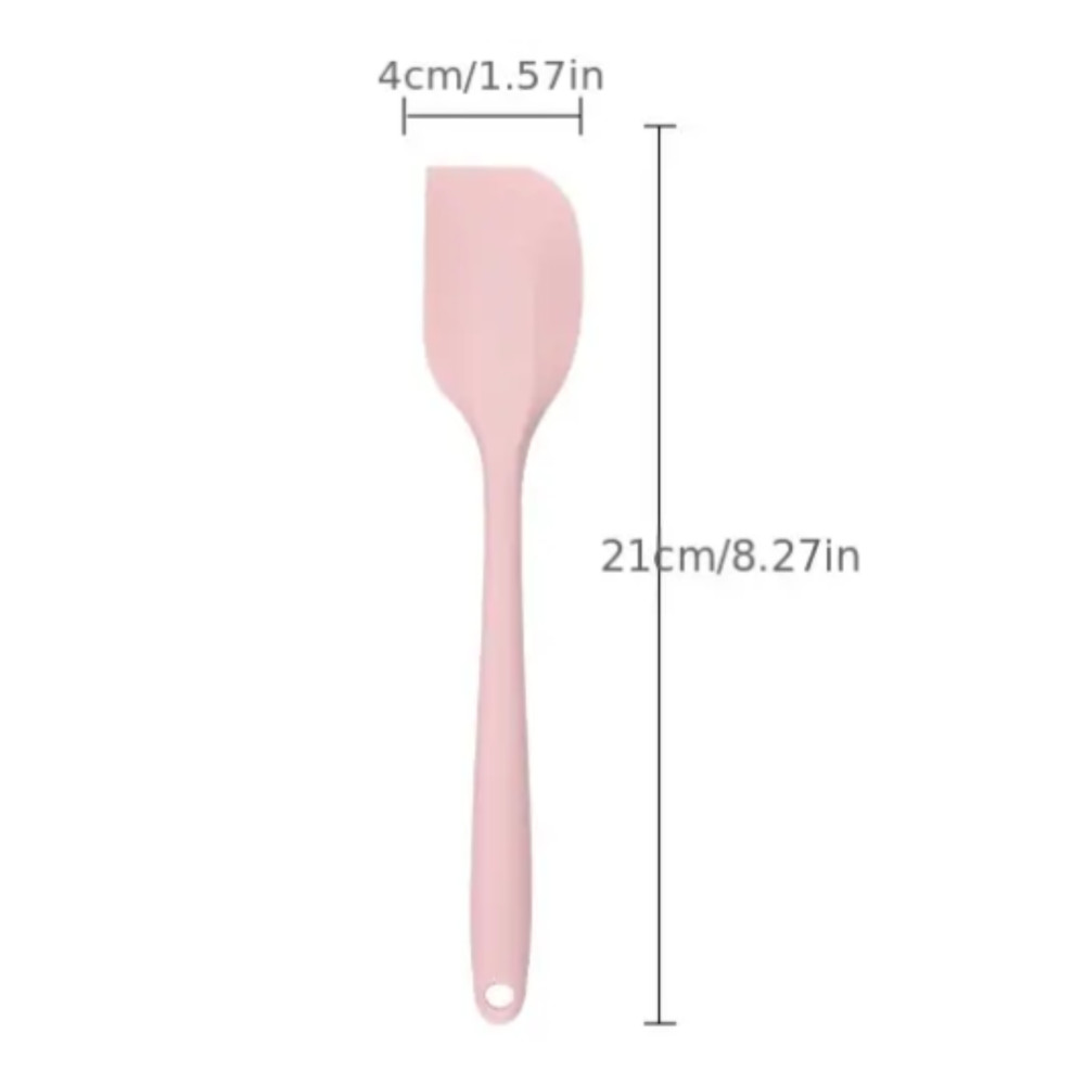 100 pcs Small Silicone Spatulas Multicolor