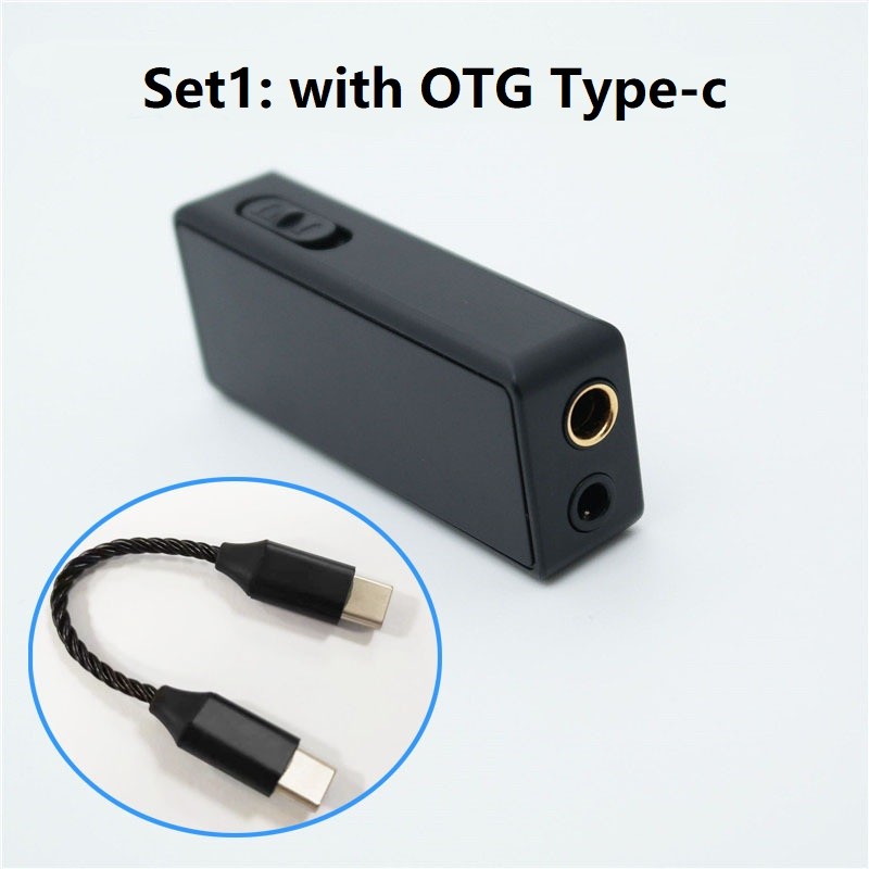 Portable Headphone Amplifier Player HiFi Decoder DSD256 Dual CS43131 DAC