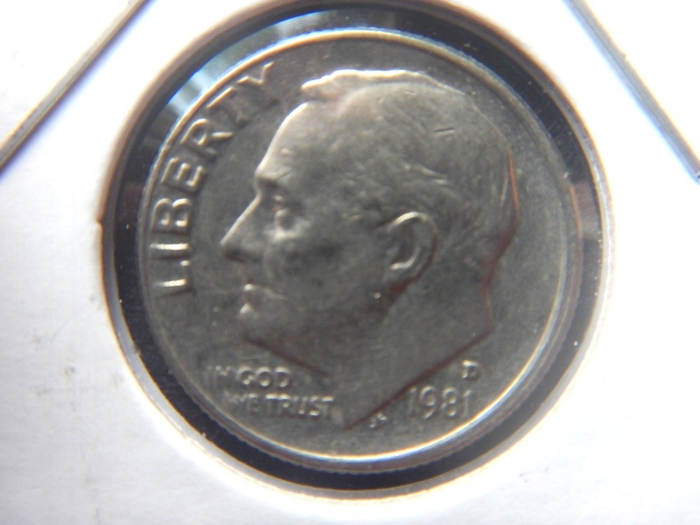 1981 (D) Roosevelt Dime