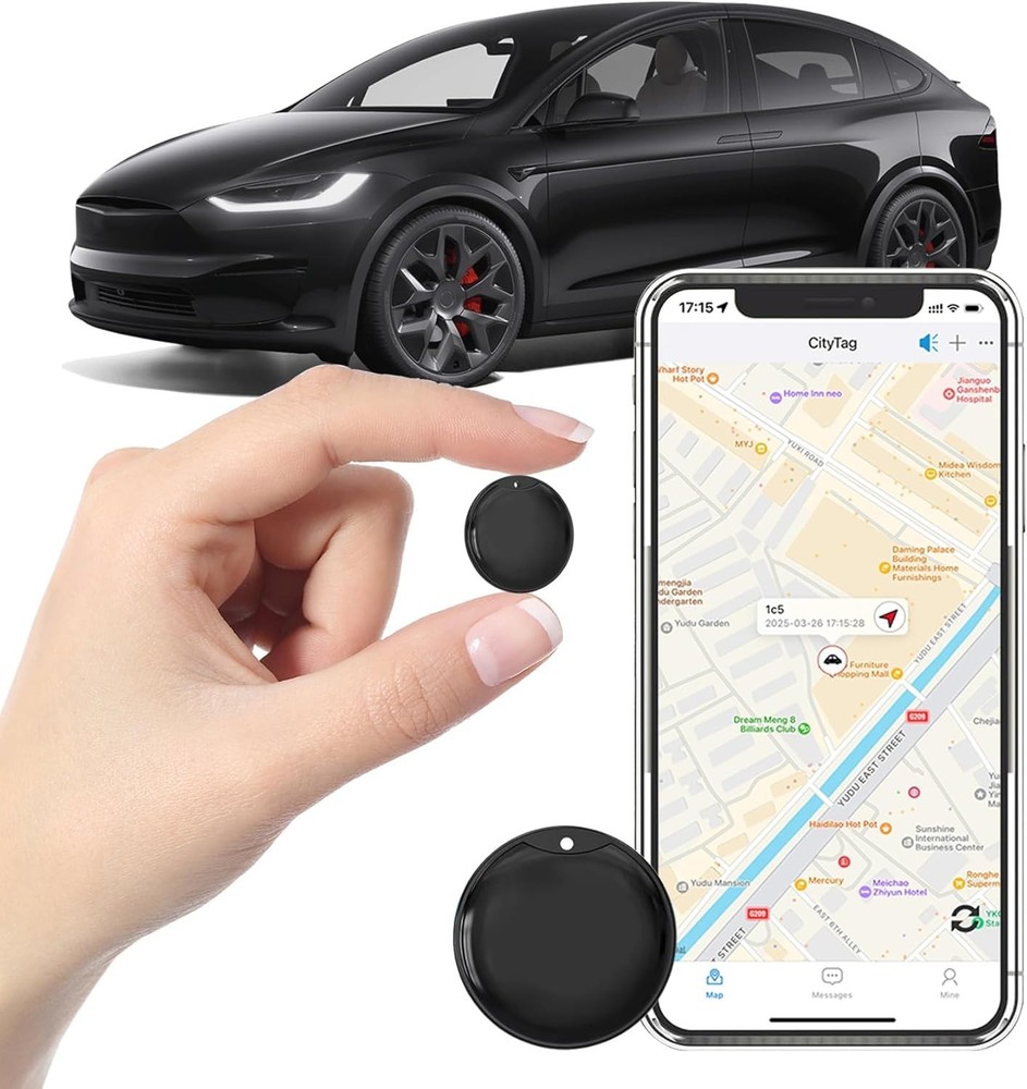 Mini No SIM Required Real-Time Vehicle GPS Tracker