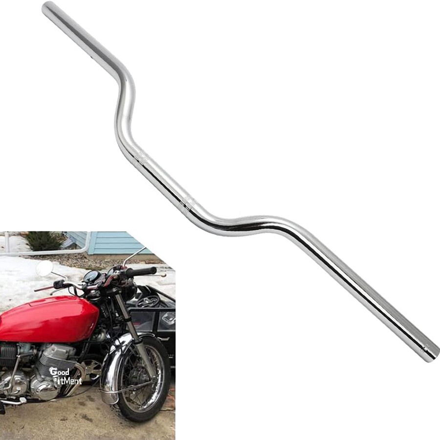 For Buell Lightning 1996-10 Motorcycle 7/8" Tracker Drag Handlebars Bars Chrome