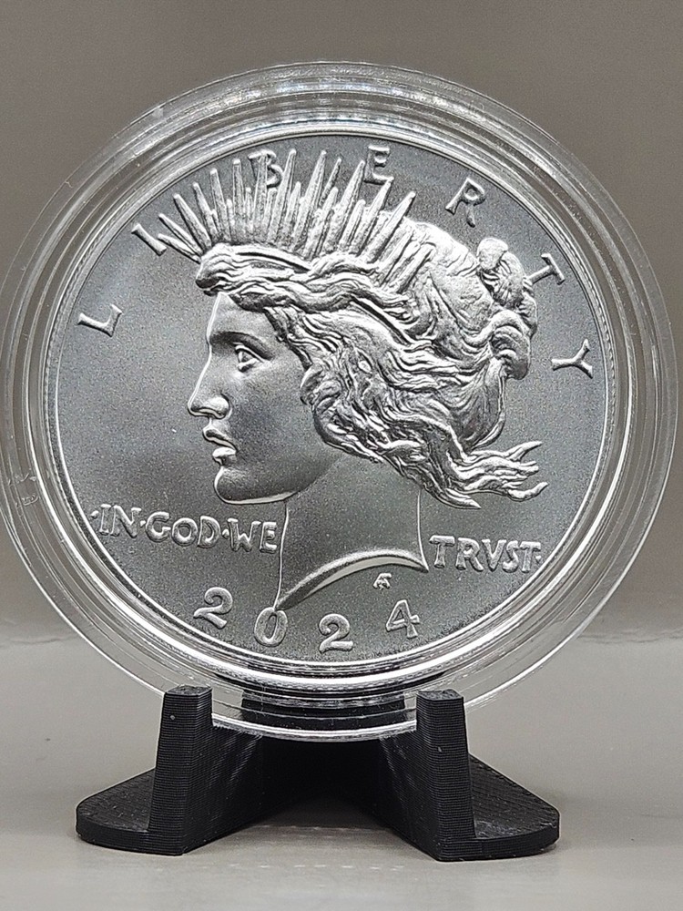 2024 Peace Silver Dollar - OGP Box & COA (24XH)