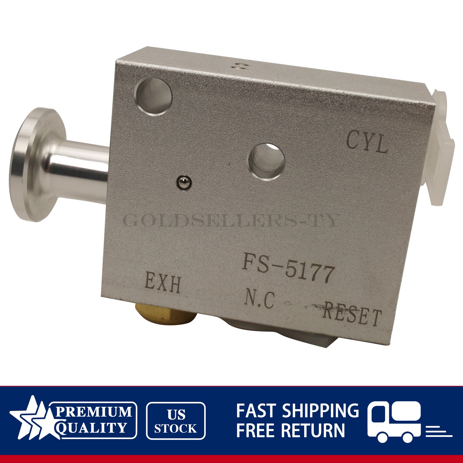 Replaces For Hendrickson VS25224 VS25223 25224 3 Way Auto Reset Valve W/Fittings