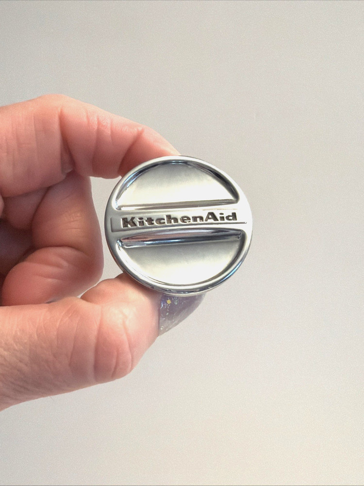 Kitchenaid mixer Chrome Attachment Cap Hub Only