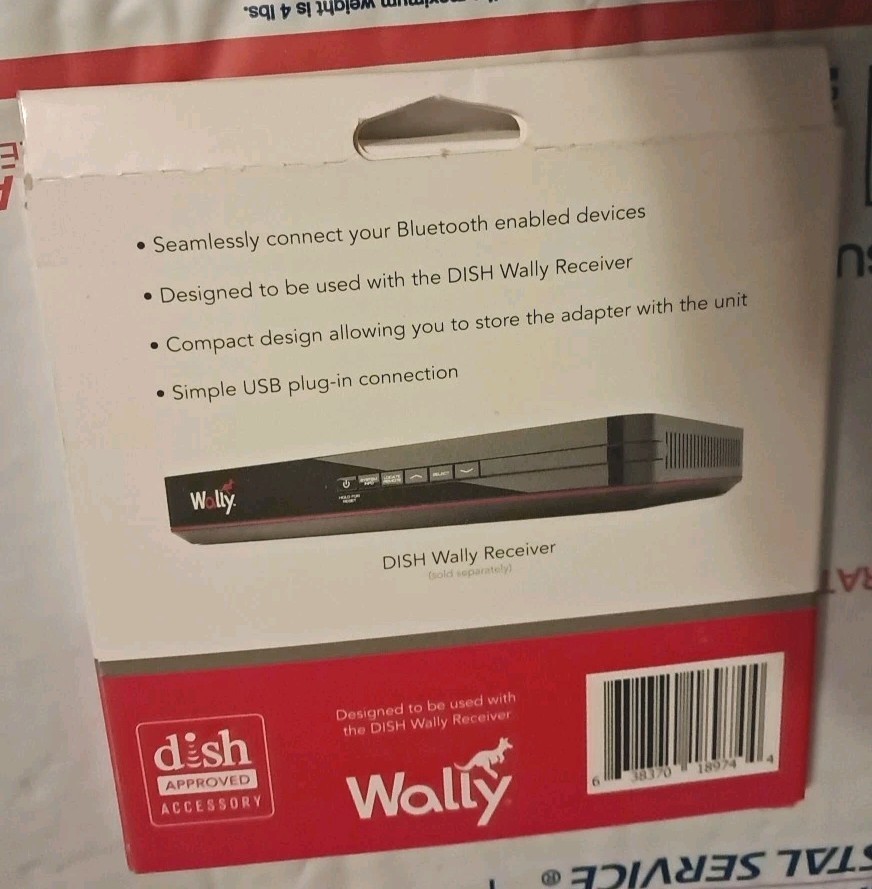 NEW Dish Network Bluetooth Adapter For Wally Receiver FREE SHPPING!!